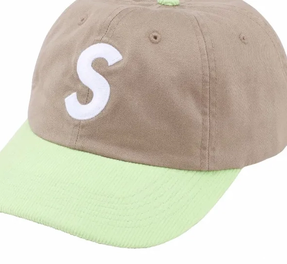 Buckle Retro S Black 6-PANEL Color Embroidered White LOGO 2-TONE Red Khaki Leather 24SS blocked Hat 0502